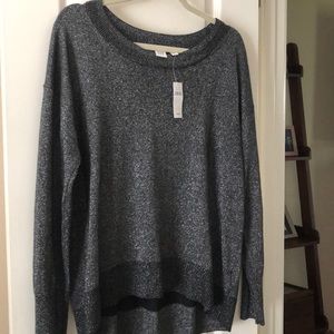 NWT Gap Festive black sparkle sweater